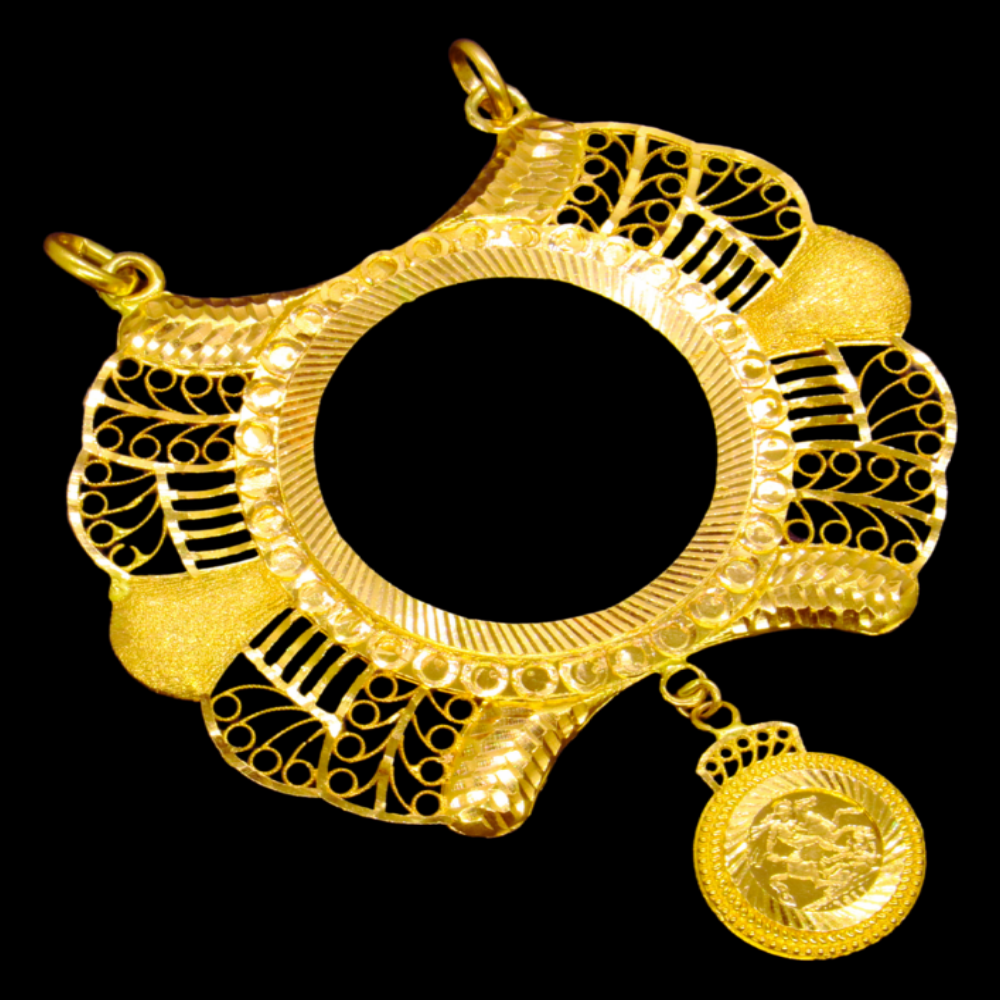21K Gold Mokamas Frame